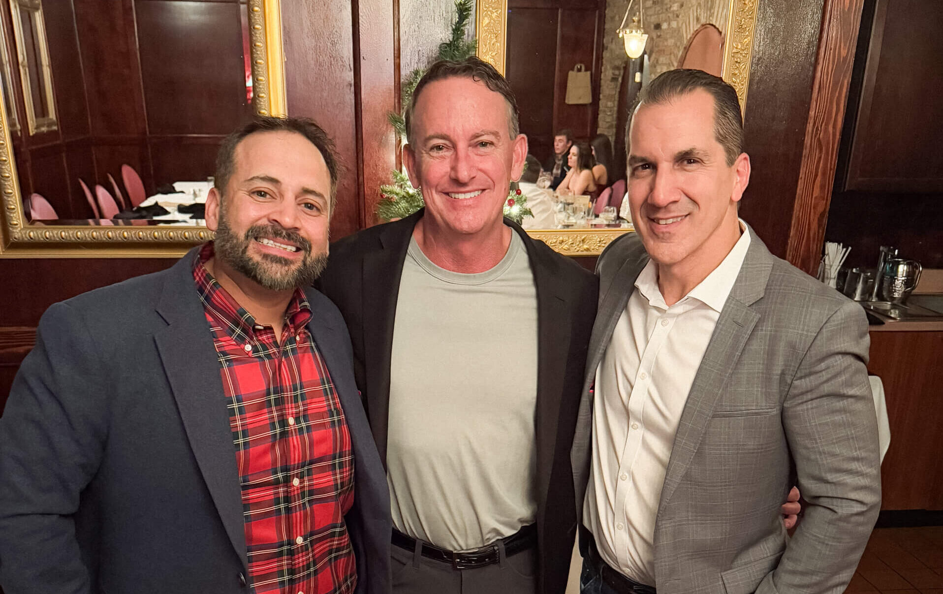 Photo of Tom Ruggie, Jorge Romero, and Chris Nichols